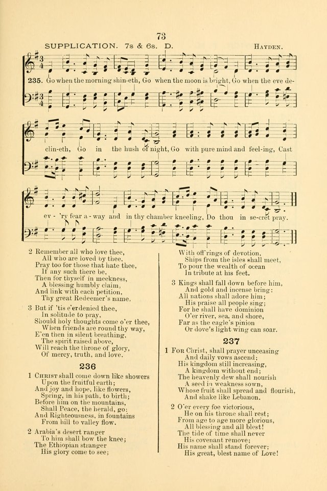 The Christian Hymnal: for the church, home and bible schools page 80