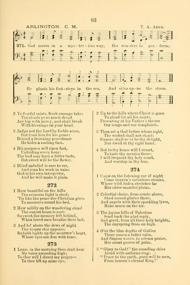 The Christian Hymnal: for the church, home and bible schools page 90