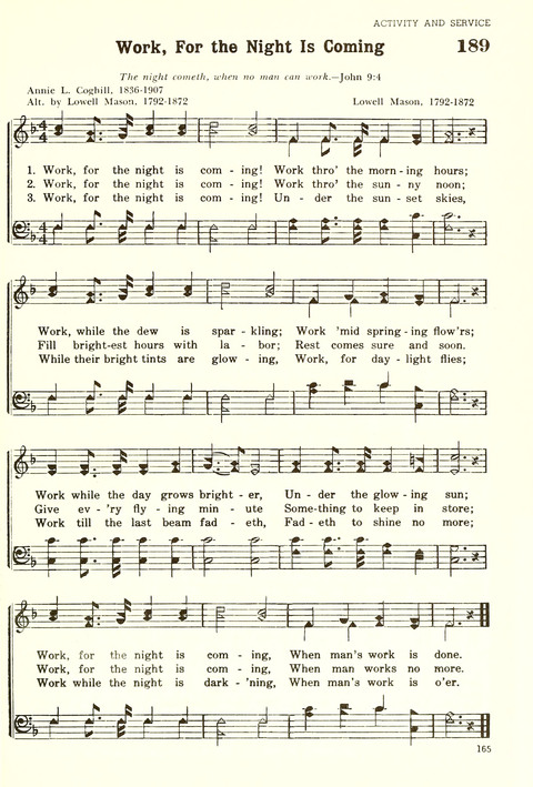 Christian Hymnal (Rev. ed.) page 157