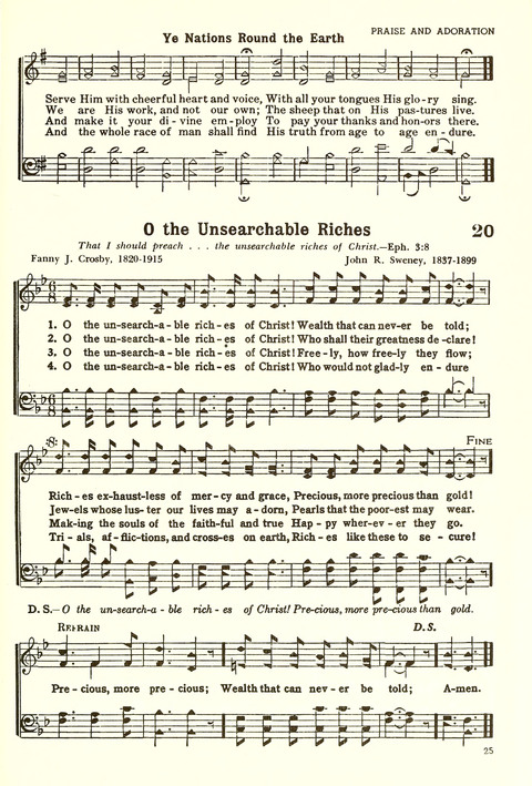 Christian Hymnal (Rev. ed.) page 17