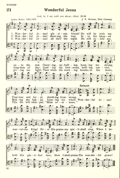 Christian Hymnal (Rev. ed.) page 18