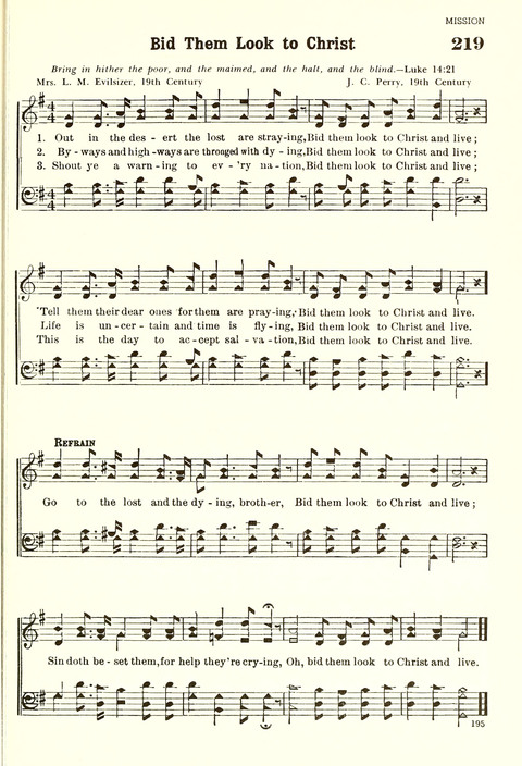 Christian Hymnal (Rev. ed.) page 187