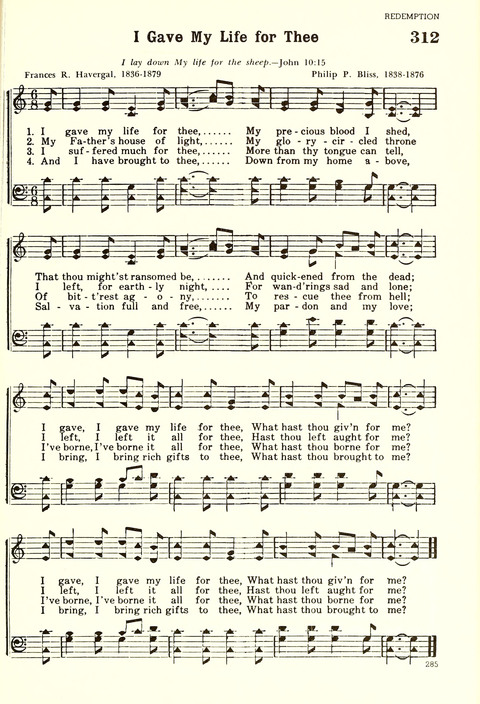 Christian Hymnal (Rev. ed.) page 277