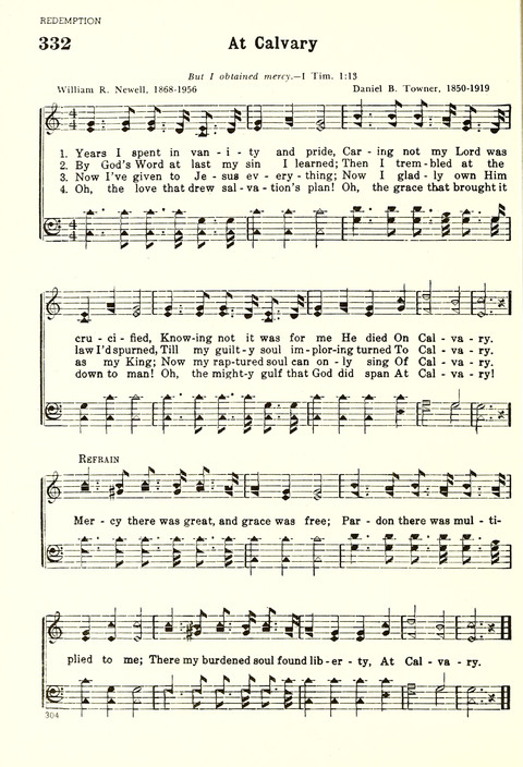 Christian Hymnal (Rev. ed.) page 296