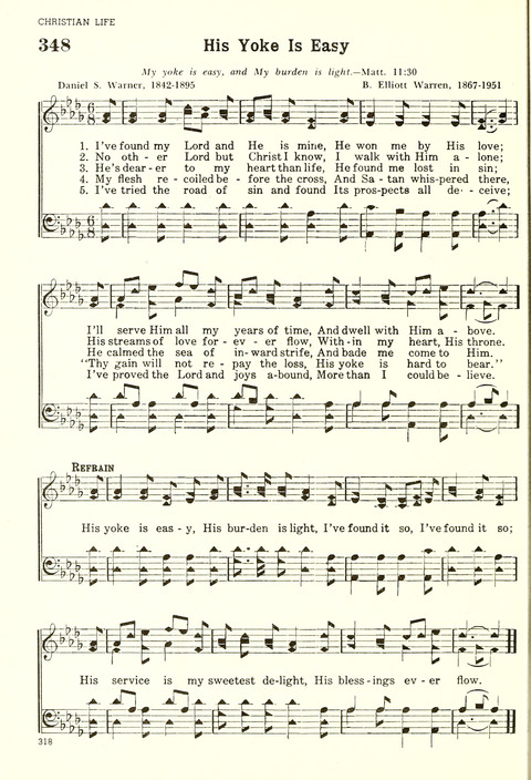 Christian Hymnal (Rev. ed.) page 310