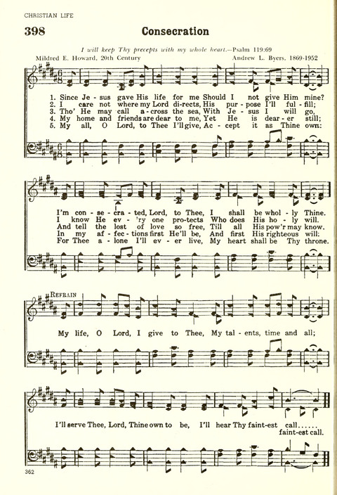 Christian Hymnal (Rev. ed.) page 354