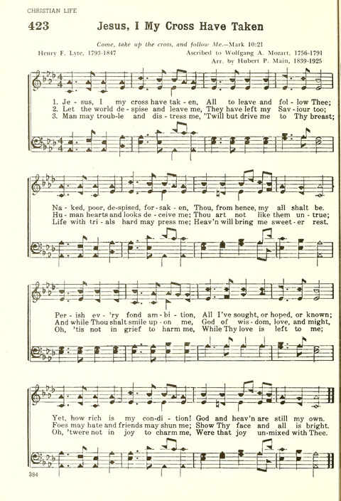 Christian Hymnal (Rev. ed.) page 376