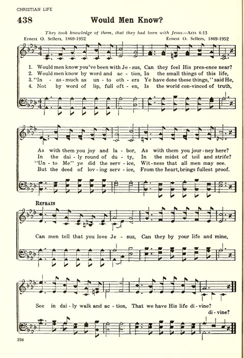 Christian Hymnal (Rev. ed.) page 390