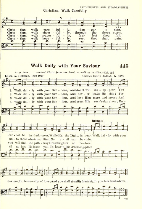 Christian Hymnal (Rev. ed.) page 397