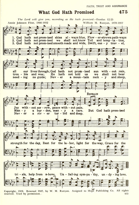 Christian Hymnal (Rev. ed.) page 425