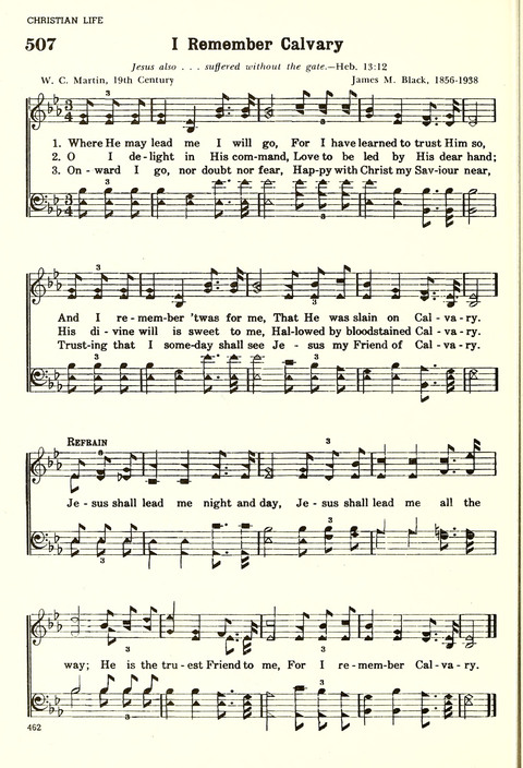 Christian Hymnal (Rev. ed.) page 454