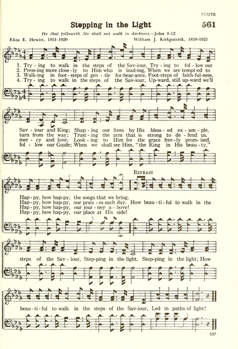 Christian Hymnal (Rev. ed.) page 499