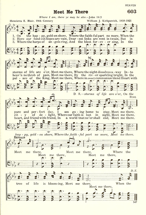 Christian Hymnal (Rev. ed.) page 539