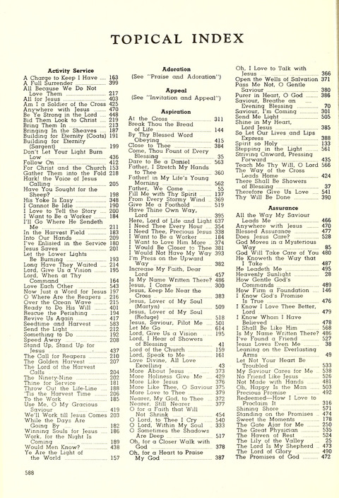 Christian Hymnal (Rev. ed.) page 580