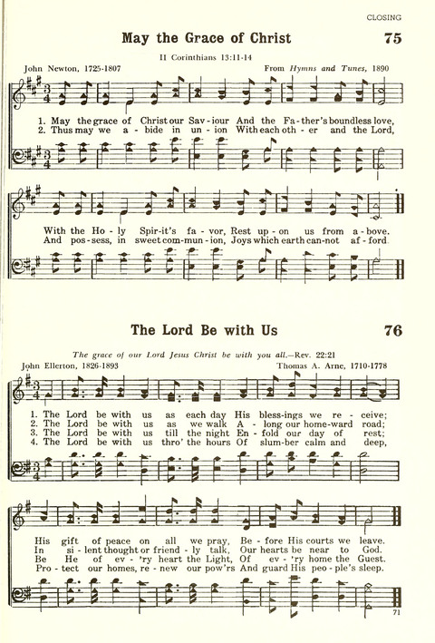 Christian Hymnal (Rev. ed.) page 63