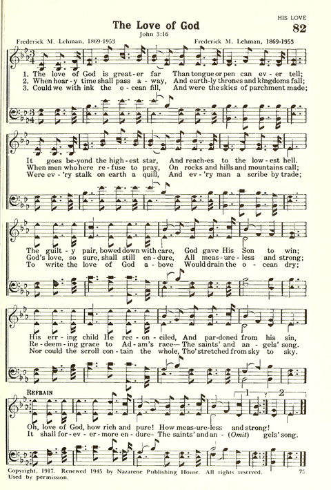 Christian Hymnal (Rev. ed.) page 67