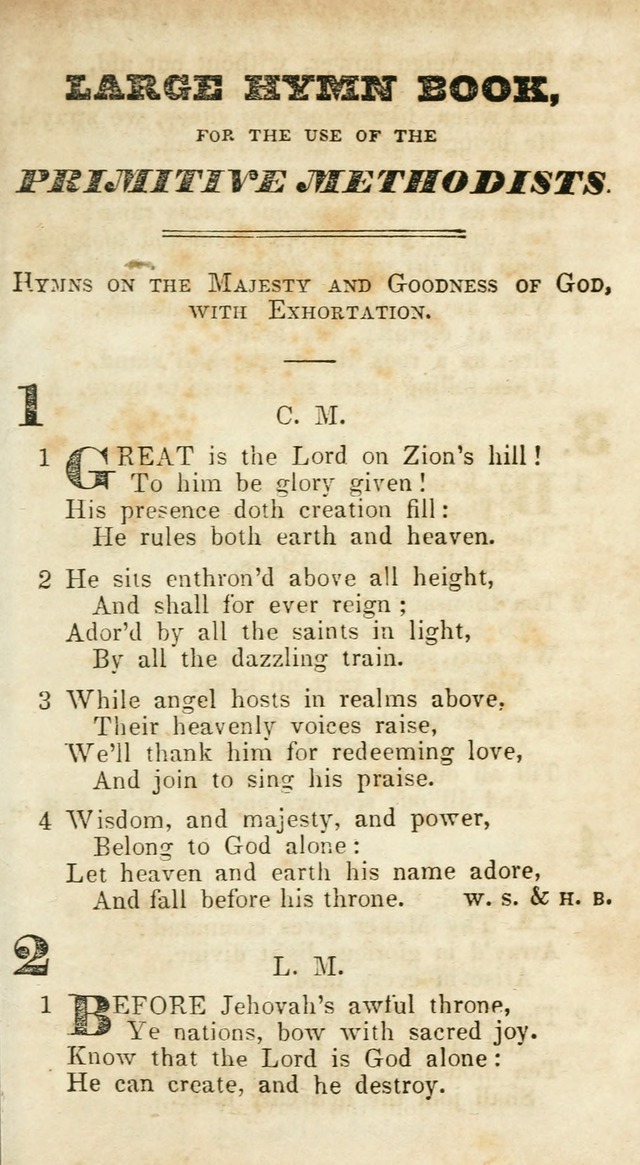 A Collection of Hymns: for camp meetings, revivals, &c., for the use of the Primitive Methodists page 123