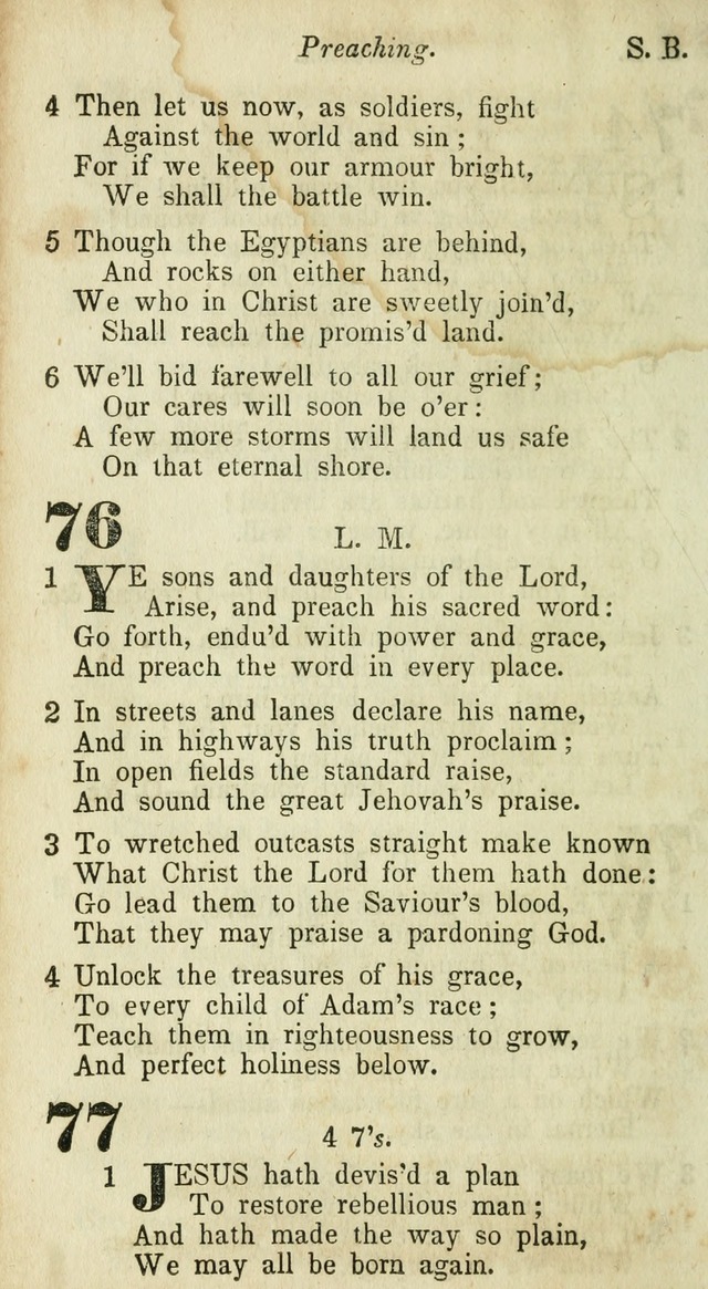 A Collection of Hymns: for camp meetings, revivals, &c., for the use of the Primitive Methodists page 68