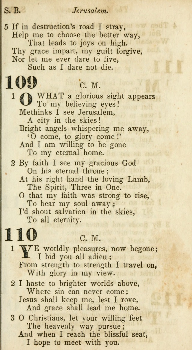 A Collection of Hymns: for camp meetings, revivals, &c., for the use of the Primitive Methodists page 87