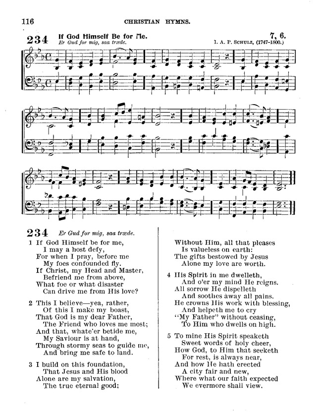 Christian Hymns: for church, school and home, with music page 114