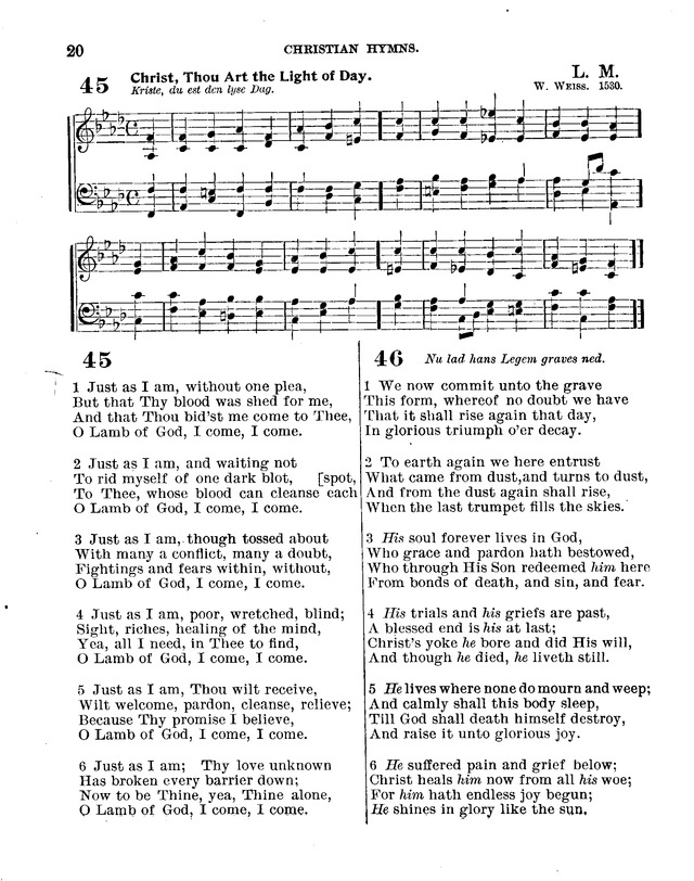 Christian Hymns: for church, school and home, with music page 18