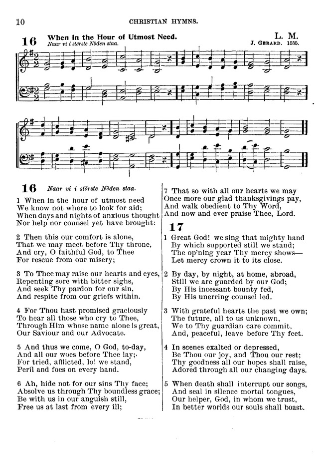 Christian Hymns: for church, school and home, with music page 8