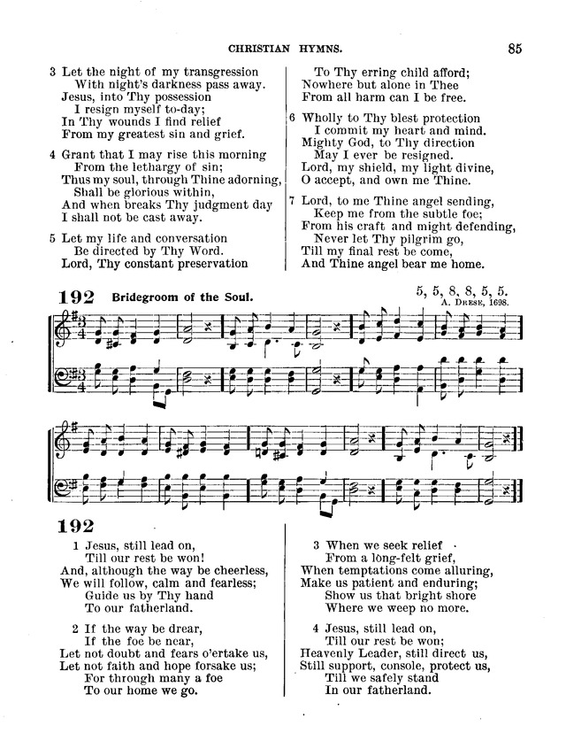 Christian Hymns: for church, school and home, with music page 83