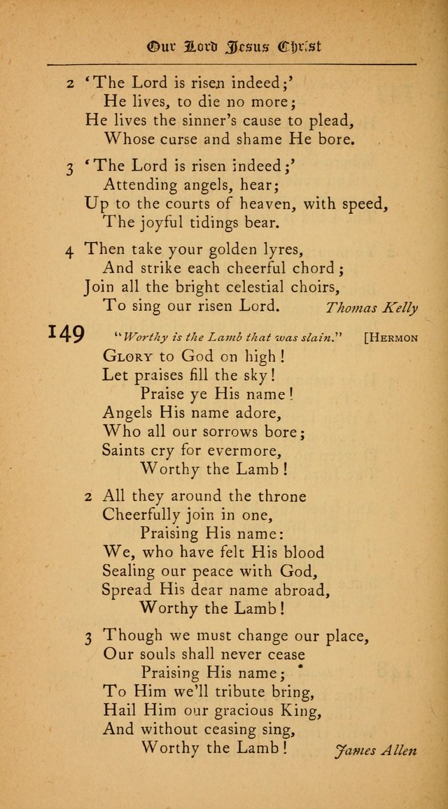 The College Hymnal: for divine service at Yale College in the Battell Chapel page 108