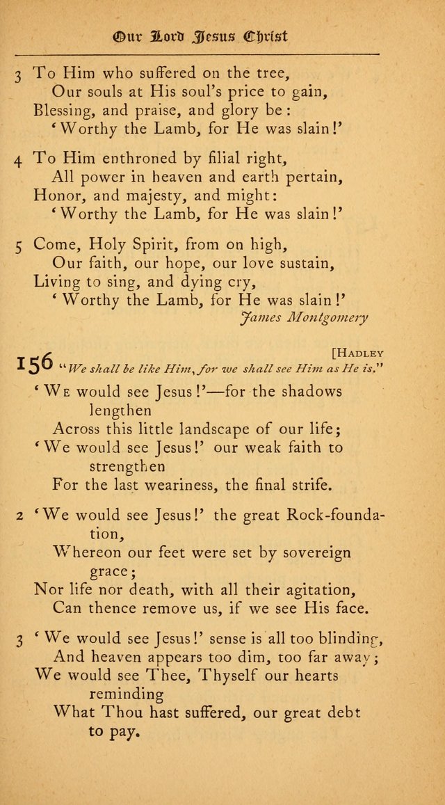 The College Hymnal: for divine service at Yale College in the Battell Chapel page 113