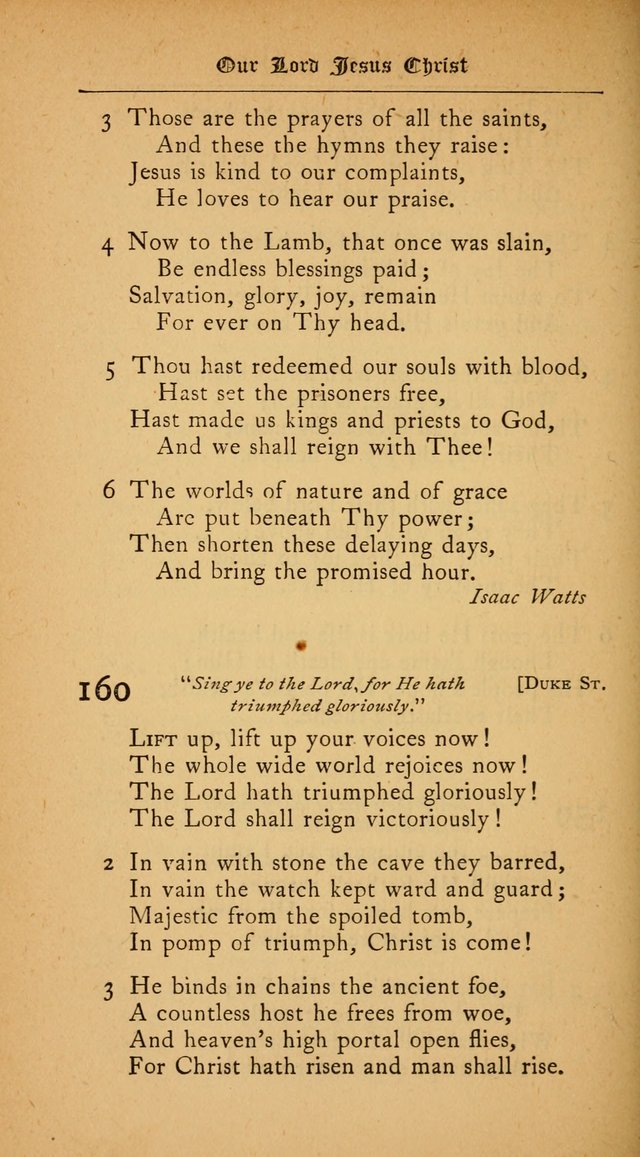 The College Hymnal: for divine service at Yale College in the Battell Chapel page 116