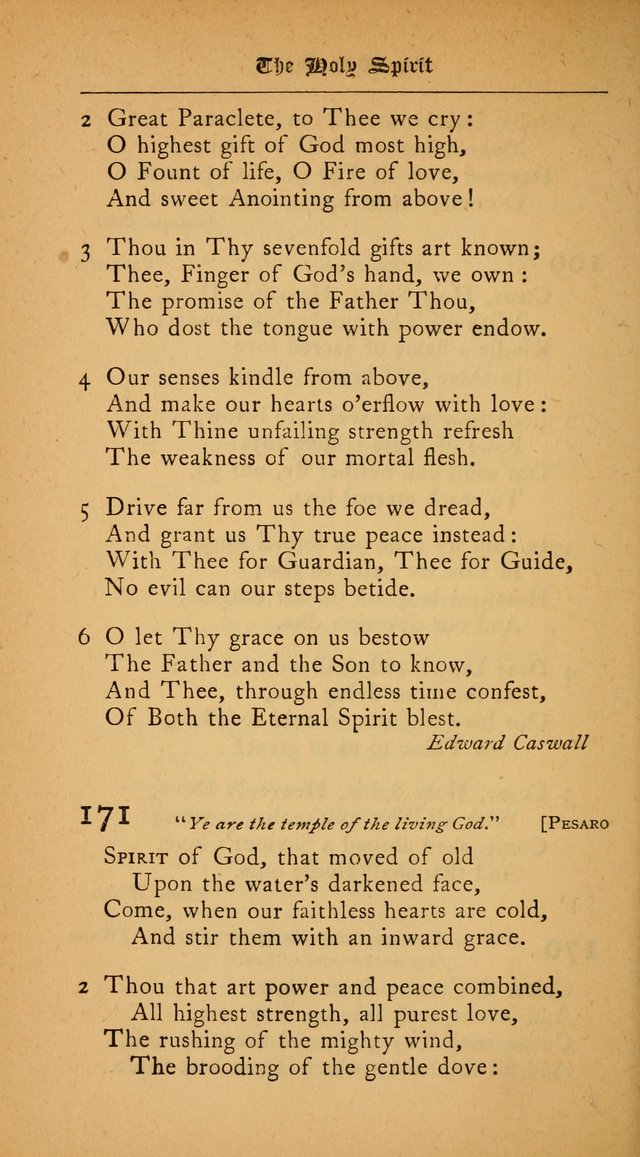 The College Hymnal: for divine service at Yale College in the Battell Chapel page 124