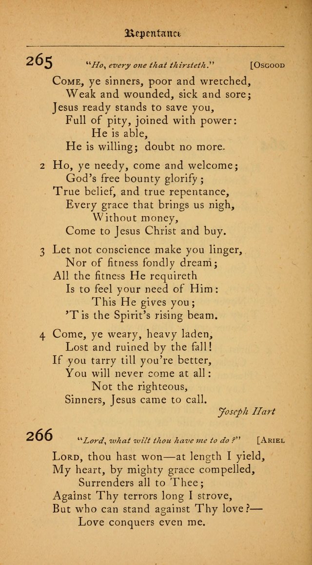 The College Hymnal: for divine service at Yale College in the Battell Chapel page 192