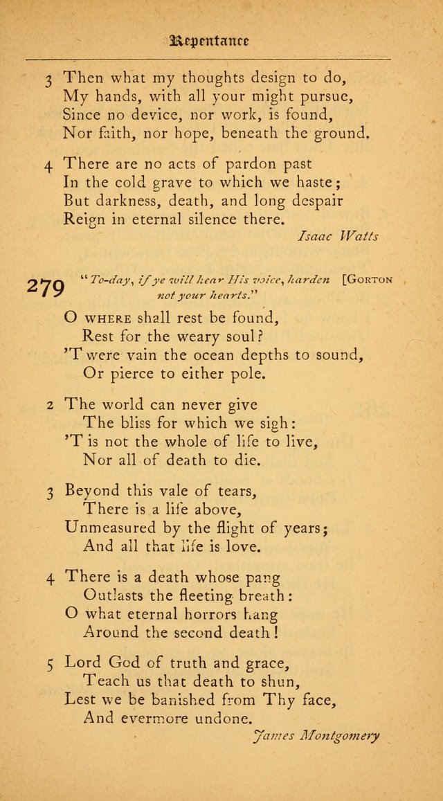 The College Hymnal: for divine service at Yale College in the Battell Chapel page 201