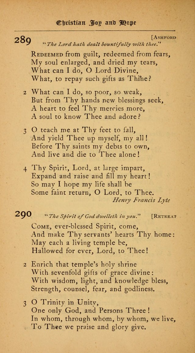 The College Hymnal: for divine service at Yale College in the Battell Chapel page 208