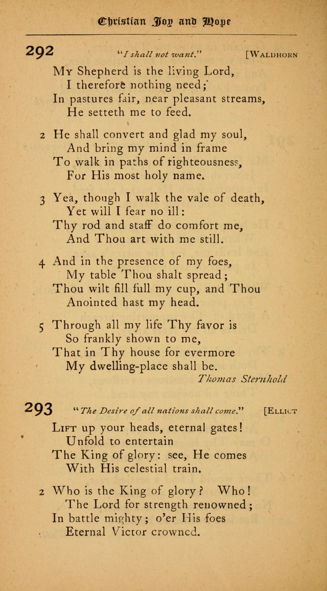 The College Hymnal: for divine service at Yale College in the Battell Chapel page 210