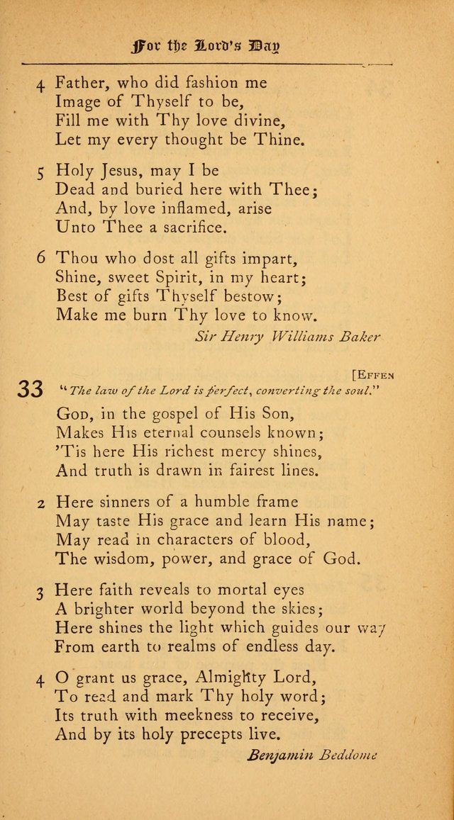 The College Hymnal: for divine service at Yale College in the Battell Chapel page 23