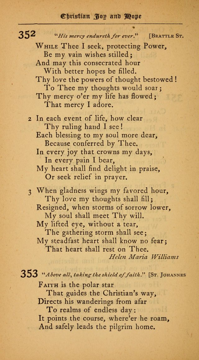 The College Hymnal: for divine service at Yale College in the Battell Chapel page 254