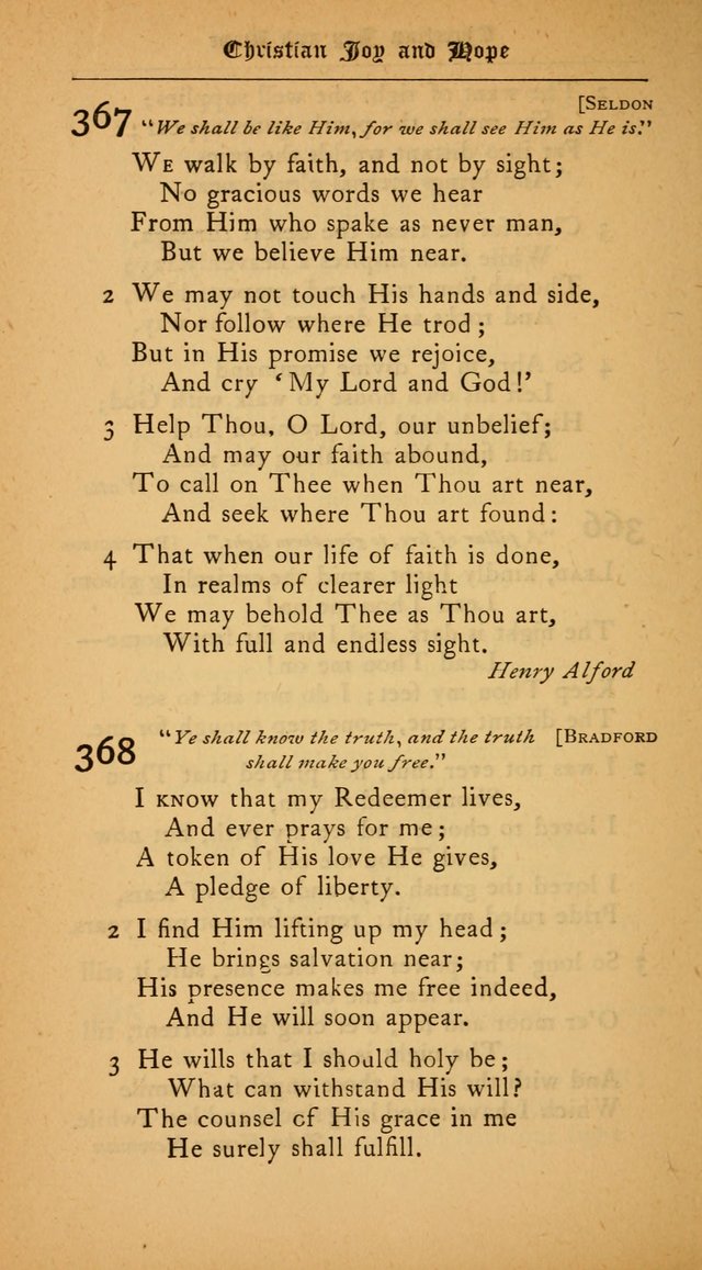 The College Hymnal: for divine service at Yale College in the Battell Chapel page 264