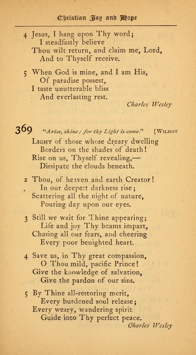 The College Hymnal: for divine service at Yale College in the Battell Chapel page 265