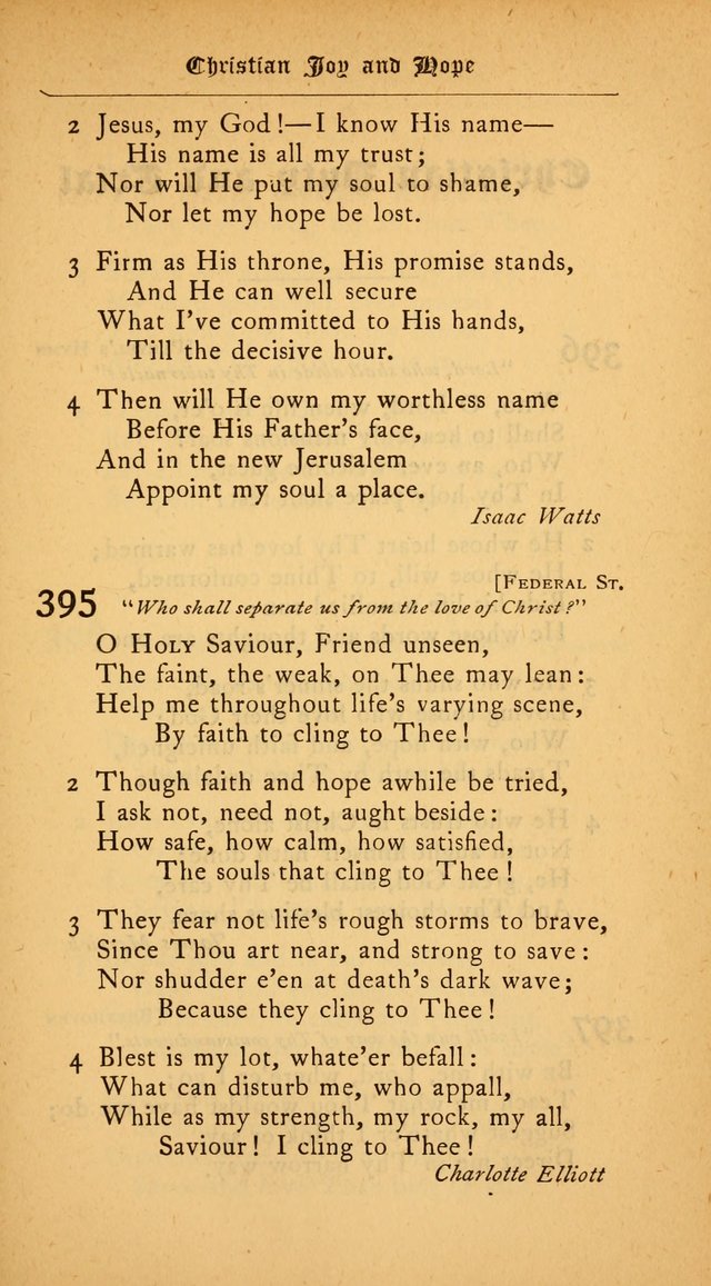 The College Hymnal: for divine service at Yale College in the Battell Chapel page 283