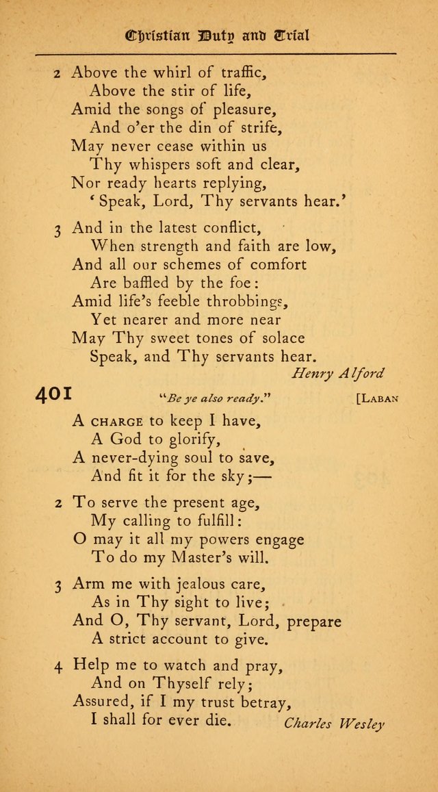 The College Hymnal: for divine service at Yale College in the Battell Chapel page 287