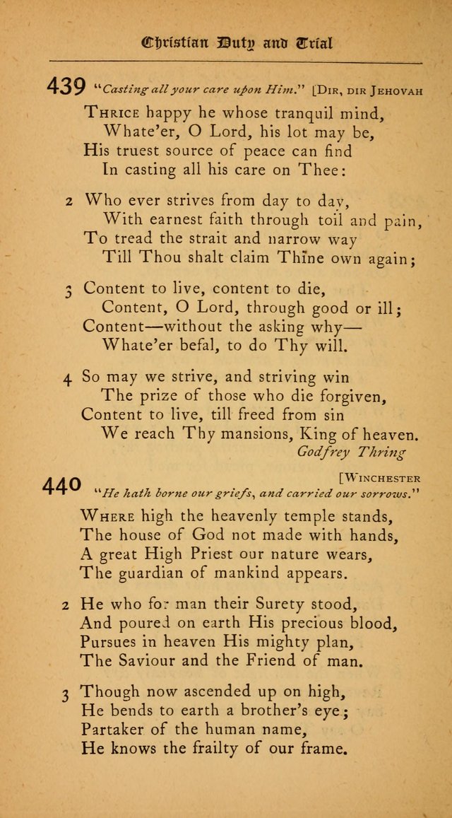 The College Hymnal: for divine service at Yale College in the Battell Chapel page 314