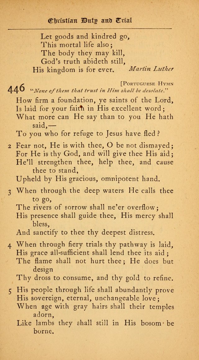 The College Hymnal: for divine service at Yale College in the Battell Chapel page 319