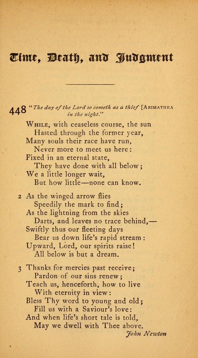 The College Hymnal: for divine service at Yale College in the Battell Chapel page 321