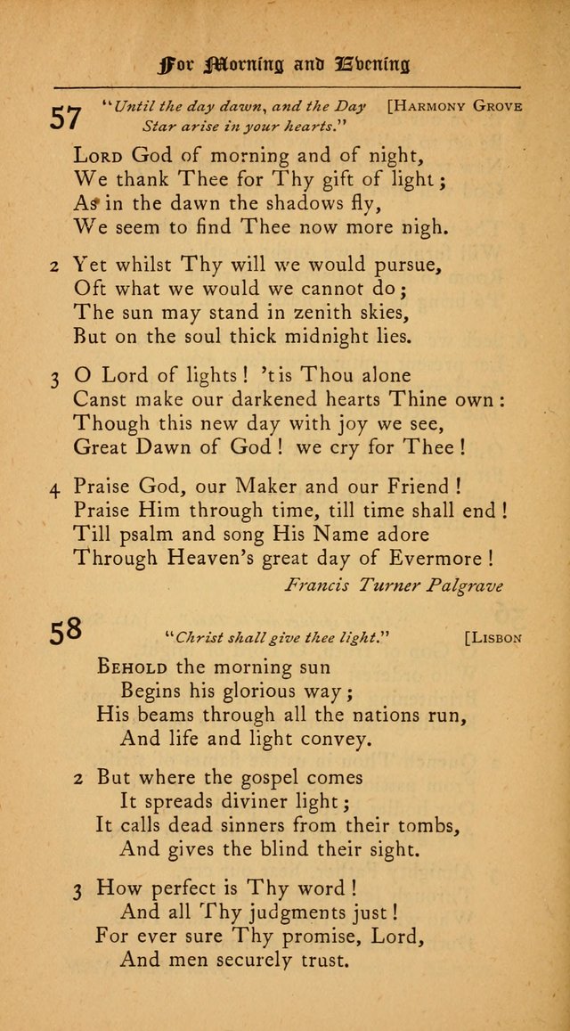 The College Hymnal: for divine service at Yale College in the Battell Chapel page 40