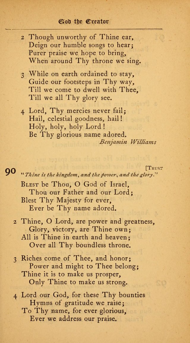 The College Hymnal: for divine service at Yale College in the Battell Chapel page 63