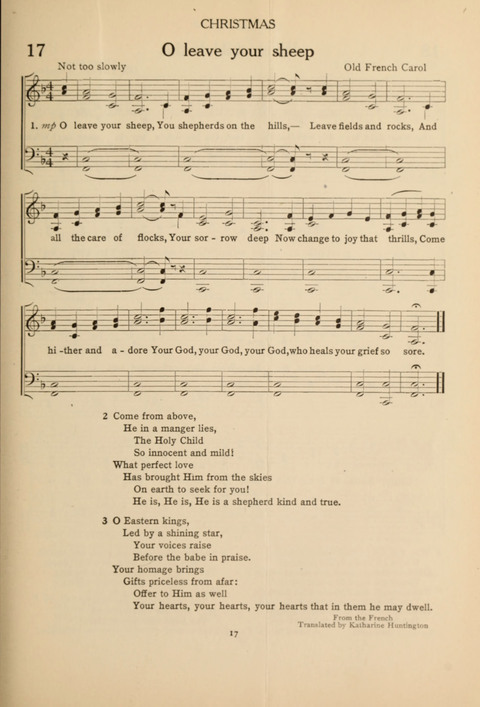 The Concord Hymnal: for Day School, Sunday School and Home page 17