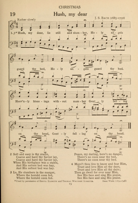 The Concord Hymnal: for Day School, Sunday School and Home page 19