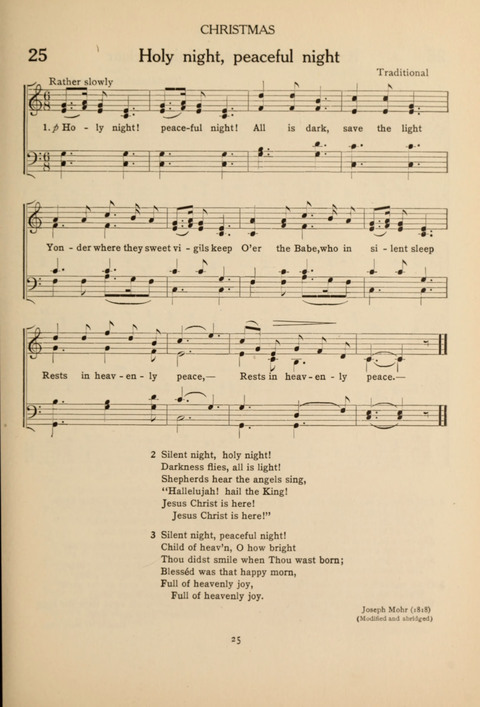 The Concord Hymnal: for Day School, Sunday School and Home page 25