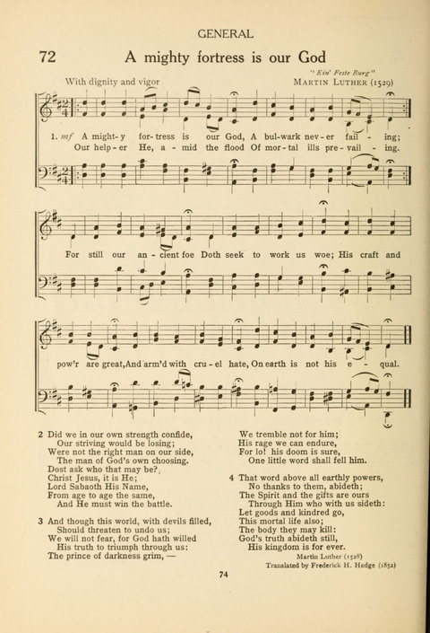 The Concord Hymnal: for Day School, Sunday School and Home page 74